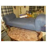 Upholstered Rolled Arm End of Bed Bench