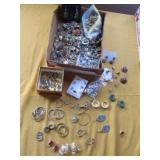 Estate Fashion Jewelry Earrings - Over 150 Pair!