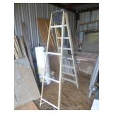 Werner 8ft Heavy Duty Fiberglass Folding Ladder
