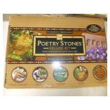 Poetry Stones Deluxe Kit Decorative Stone Maker