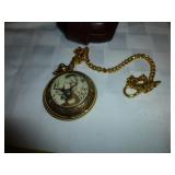 Franklin Mint 10 Point Buck Pocket Watch