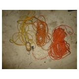3pc - Extension Cords & Drop Light Work Light