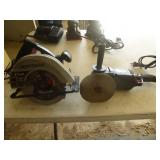 2pc Craftsman 7.25" Circular Saw & 6" Disc Sander