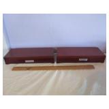 2pc Wood Coin Display Boxes