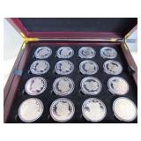 1804 Bust Tribute Silver Clad Medallion Set