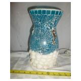 Teal Blue Mosaic Glass "Beach" Accent Lamp