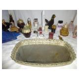 Perfume & Cologne Bottle Collection & Vanity Tray