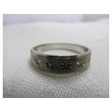 14k White Gold Vintage Men