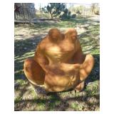 Large Size Clay Ceramic Frog Planter