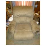 Rolled Arm Upholstered Easy Chair - Recliner