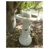 Concrete Bird Bath Planter