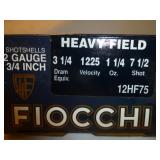 Fiochi Heavy Field 12ga #7 1/2 Shot Shells 25rd