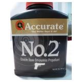 Accurate No. 2 Reloading Powder 1lb Sealed