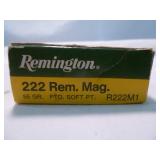 Remington 222 Remington Magnum 55gr SP Ammunition