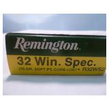 Remington 32 Winchester Special 170gr SP Ammo