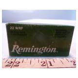 Remington 22 WRF Rim Fire Ammunition 50rd