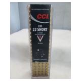 CCI .22 CB Short Rim Fire Ammunition 100rd