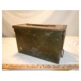 US Military Steel Ammo Can - 50 Cal Size