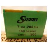 Sierra Match King 7mm 168gr BTHP Match Bullets