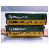 Remington Slugger 20ga 5/8oz Slug Ammunition 10rd