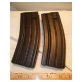 2pc D&H USA 30rd AR-15 / M4 Aluminum Magazines