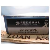 Federal 30-30 Winchester 150gr SP Ammunition 20rd