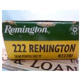 Remington 222 Rem 50gr Rifle Ammunition 20rd