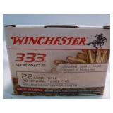 Winchester 22LR 36gr HP Ammunition - 333 Rounds