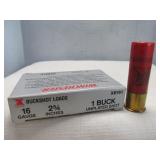 Winchester 16ga #1 Buck Shot Ammunition 5rd