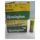 Remington 20ga #4 Shot Shells - 48rds