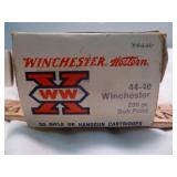 Winchester SuperX 44-40 WCF 200gr SP Ammo 50rd