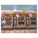 Crossman 3/8" Steel Shot for Sling Shots