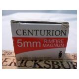 Centurion 5mm Remington Magnum Rimfire Ammunition
