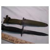 US M7 Bayonet w/ M8A1 Sheath - M16 Bayonet