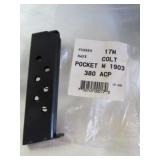 Colt Pocket Model 380 ACP Pistol Magazine - NEW