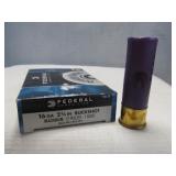 Fedral 16ga #1 Buck Shot 2 3/4" Shot Shells 5rd