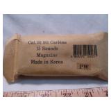 M1 Carbine 15 Round Steel Magazine NEW Old Stock