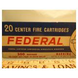 Federal 300 Savage 150gr SP Rifle Ammunition 20rd