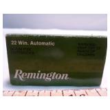 Remington 22 Winchester Auto Rim Fire Ammunition