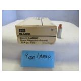 CCI 9mm Largo (9X23) 124gr FMJ Ammunition 50rds