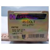 Hornady LeverEvolution 45LC 225gr FTX Ammo 20rd