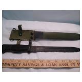 Spanish M58 Cetme Bayonet & Scabbard - HK G3 / 91