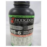 Hodgdon HS-6 Reloading Rifle 1lb Powder - Sealed