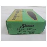 Sierra .257 117gr SP Reloading Bullets 100ct