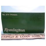 Remington No. 57 Shot Shell Primers for Reloading