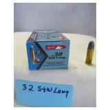 Aguila 32 S&W Long 98gr LRN Ammunition 50rds
