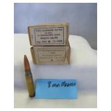 Yugoslavian Military 8mm Mauser FMJ Ammo 30rd