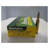 Remington 6mm Remington 100gr Ammunition 20rds