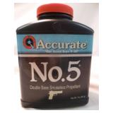 Accurate No. 5 Reloading Powder 1lb Sealed