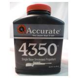 Accurate 4350 Reloading Powder 1lb Sealed